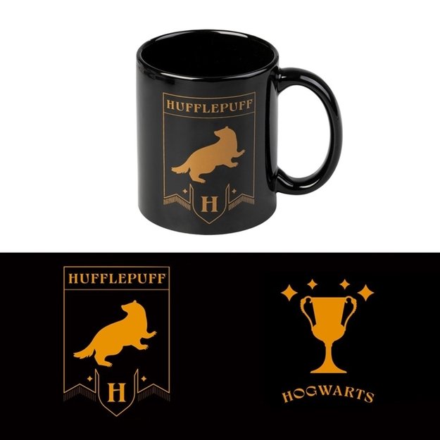 Harry Potter - Ceramic Mug in a Gift Box 350 ml Hufflepuff 3