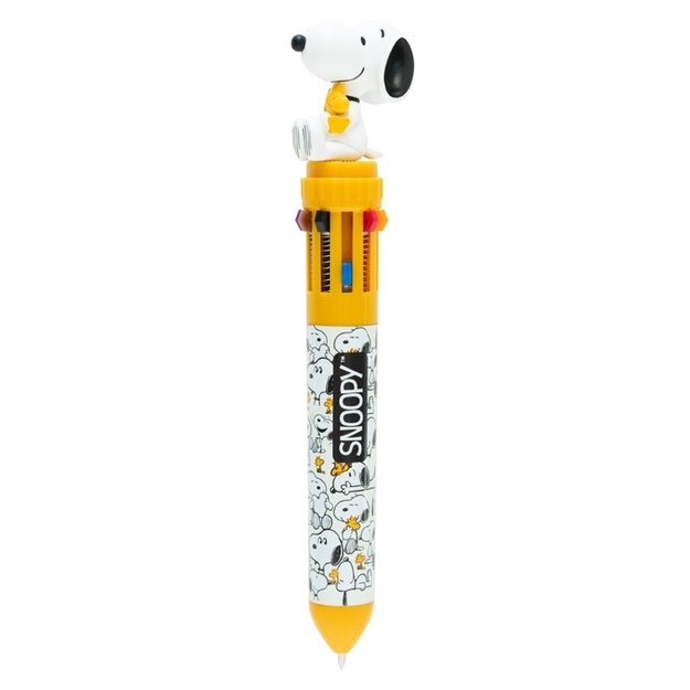 Snoopy - 10-color automatic ballpoint pen with a 3D figure from the Lazy Days collection 3