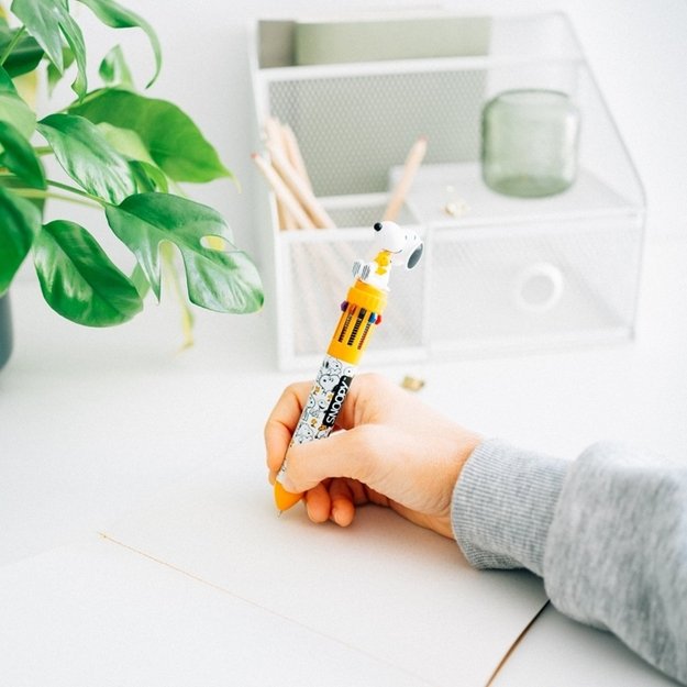 Snoopy - 10-color automatic ballpoint pen with a 3D figure from the Lazy Days collection 7