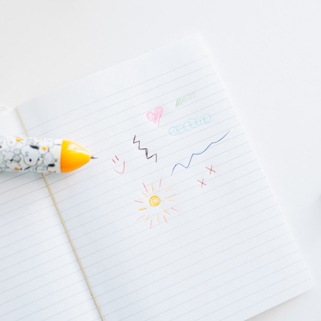 Snoopy - 10-color automatic ballpoint pen with a 3D figure from the Lazy Days collection 6