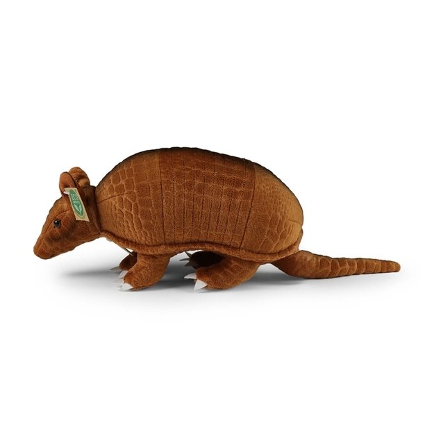 Rappa - Plush realistic armadillo mascot 28 cm Eco-Friendly 3