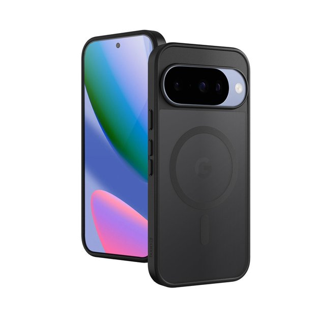 Crong Hybrid Matte Magnetic - MagSafe Google Pixel 10 Case (Black)