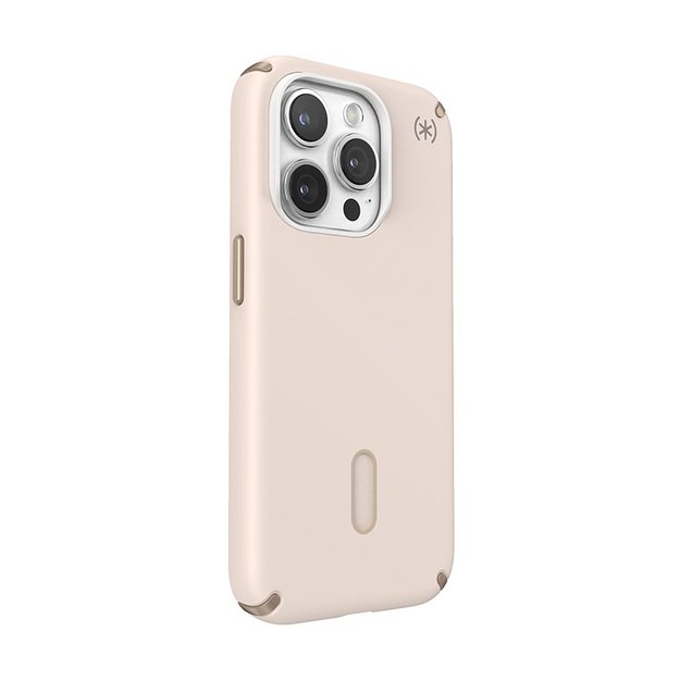 Speck Presidio2 Pro ClickLock & MagSafe – iPhone 15 Pro dėklas (balintas kaulas / „Heirloom Gold“ / Hazel Brown) 29