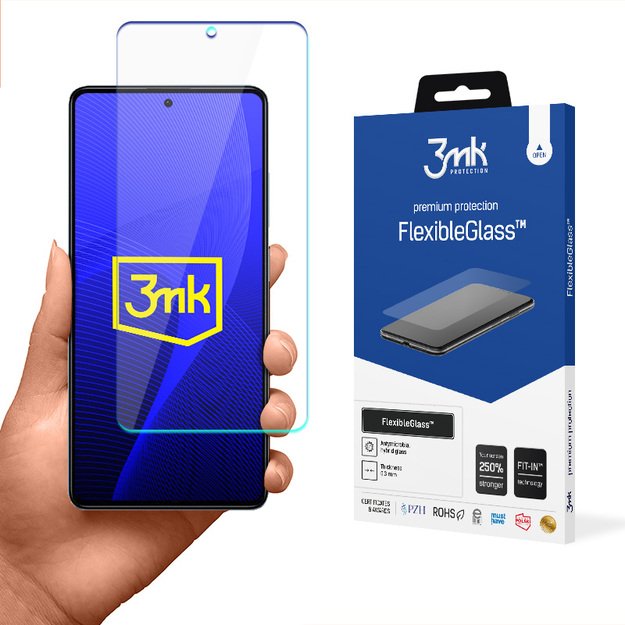 3mk FlexibleGlass – hibridinis stiklas, skirtas Xiaomi Redmi Note 12 4G