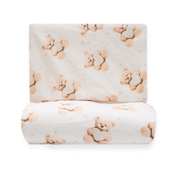 2-piece bedding New Baby Love Teddy Bear 90/120 cm beige 2