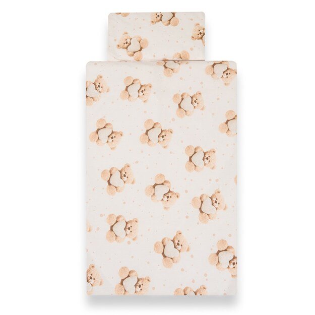 2-piece bedding New Baby Love Teddy Bear 90/120 cm beige