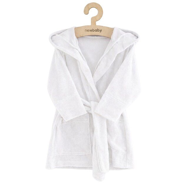 Baby terry bathrobe New Baby white, 92/98 3