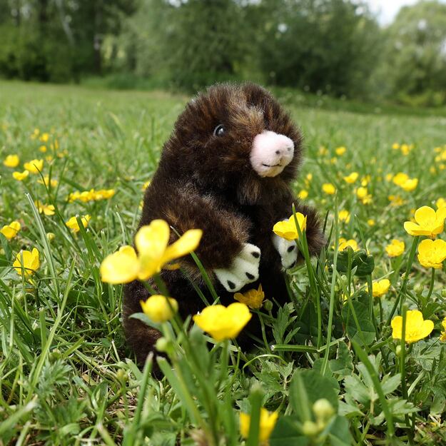 Plush mole 15 cm ECO-FRIENDLY