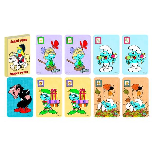 Black Peter Smurfs Cards