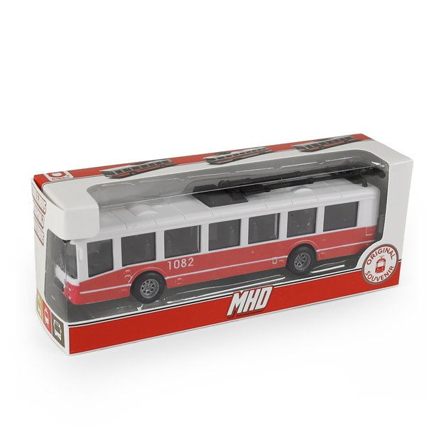Trolejbus červen&yacute;