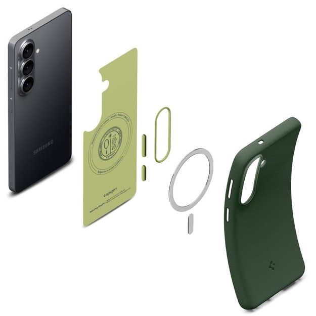 Spigen Nano Pop Mag MagSafe - Case for Samsung Galaxy S26 (Avo Green)
