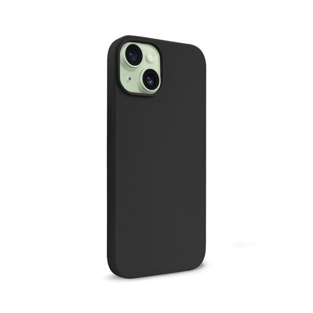 Crong Color Cover – iPhone 15 dėklas (juodas)