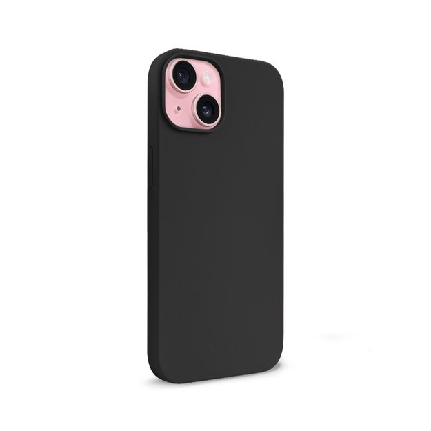 Crong Color Cover – iPhone 15 dėklas (juodas)