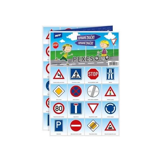 Pexeso MFP 3xA4 Traffic signs