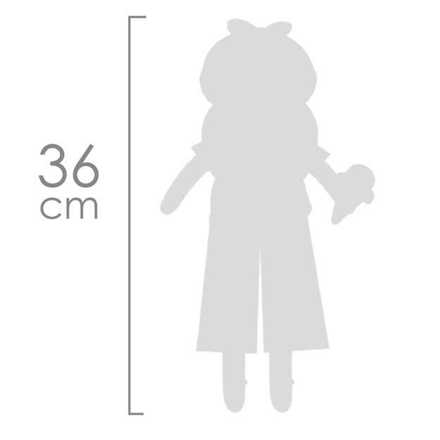 DeCuevas  Plush doll SWEET - 36 cm