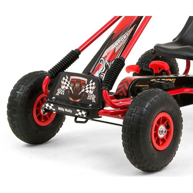Kids Go-kart Milly Mally Thor red