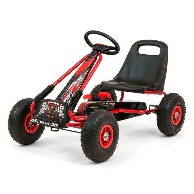 Kids Go-kart Milly Mally Thor red