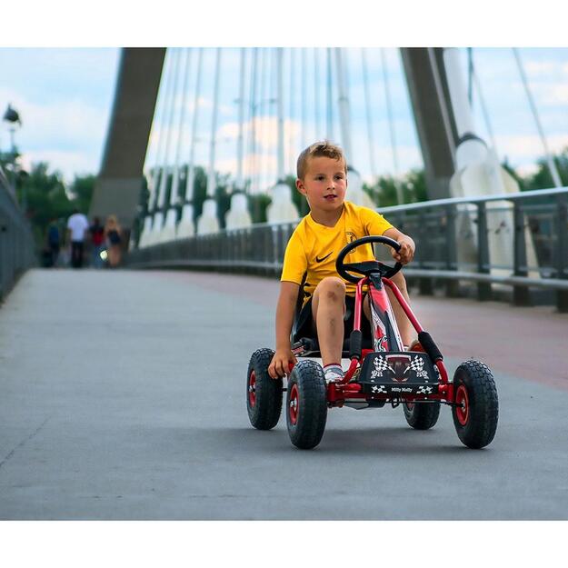 Kids Go-kart Milly Mally Thor red