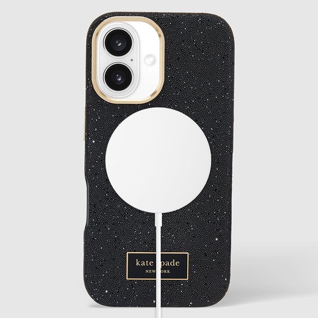 Kate Spade New York Crystal Pave MagSafe – dėklas, skirtas iPhone 16 (Nightfall) 18
