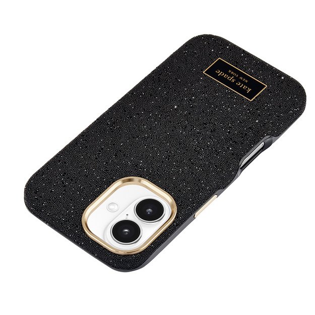 Kate Spade New York Crystal Pave MagSafe – dėklas, skirtas iPhone 16 (Nightfall) 14
