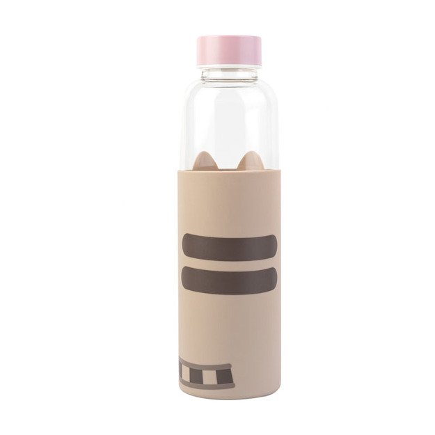 Pusheen - Stiklinis vandens butelis 500 ml