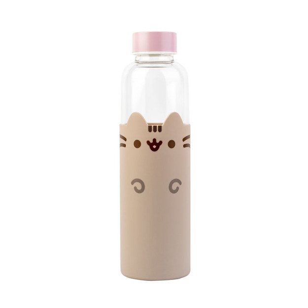 Pusheen - Stiklinis vandens butelis 500 ml