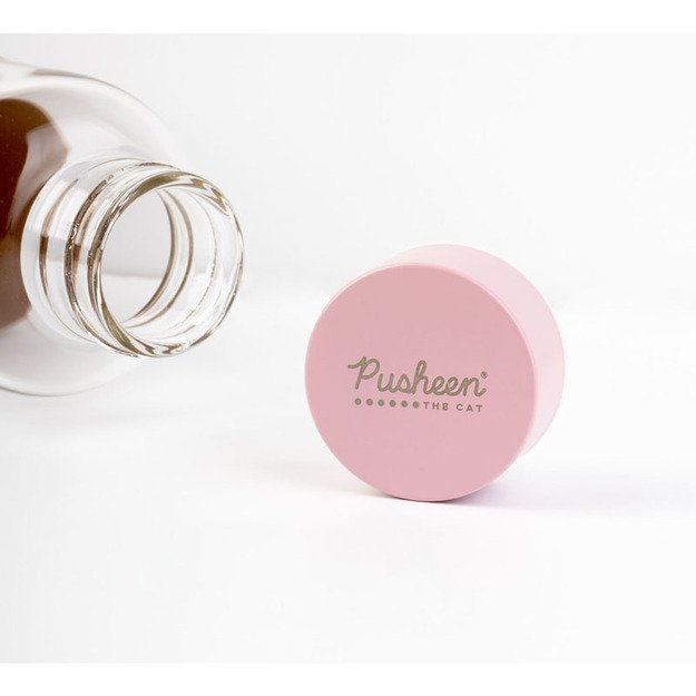 Pusheen - Stiklinis vandens butelis 500 ml 5