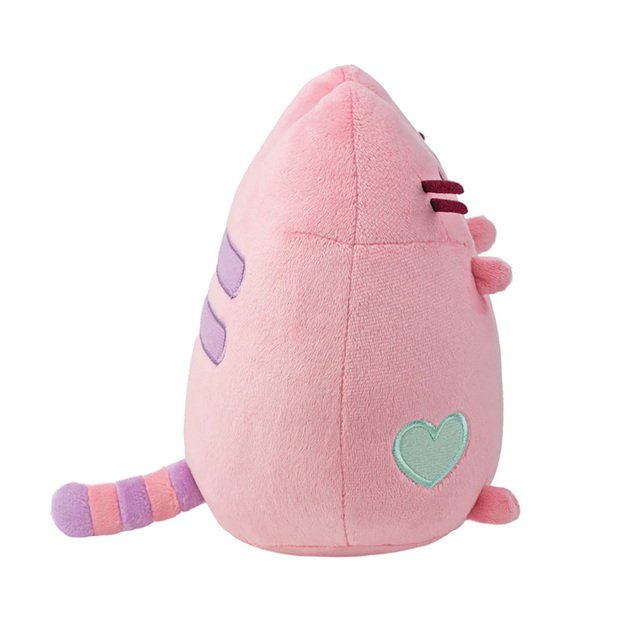 Pusheen - pliušinis talismanas 18 cm (pastelinė rožinė) 5