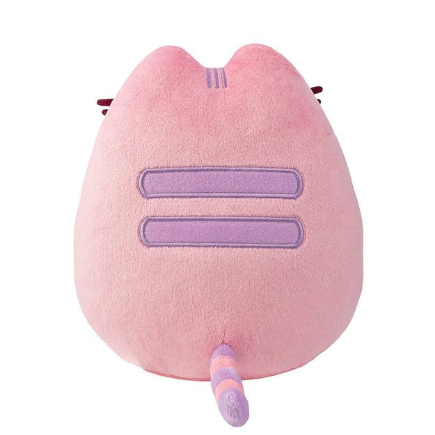 Pusheen - pliušinis talismanas 18 cm (pastelinė rožinė) 1