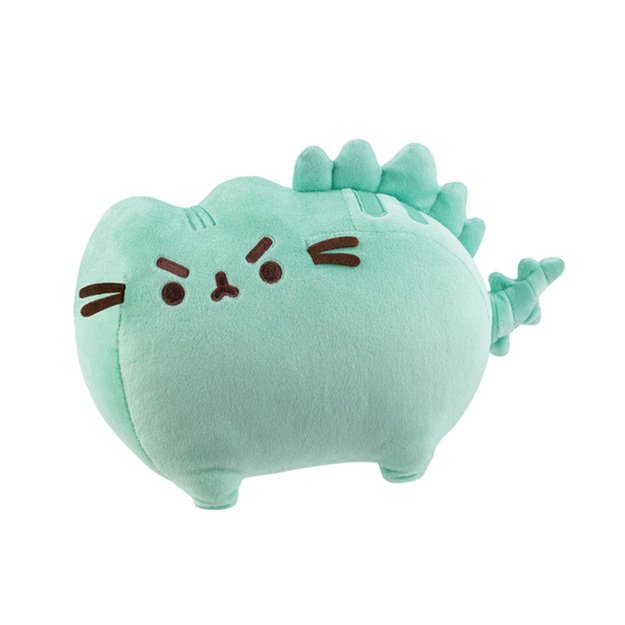 Pusheen - pliušinis dinozaurų žaislas Pusheenosaurus 24 cm (mėtinė) 2