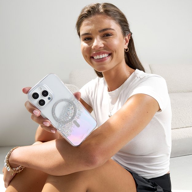 Case-Mate Karat MagSafe – dėklas, skirtas iPhone 16 Pro (holografinis) 23