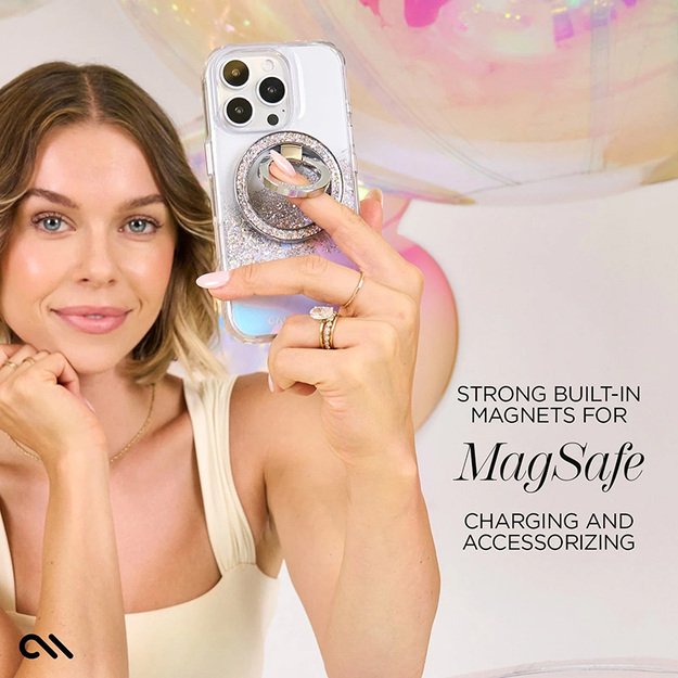 Case-Mate Karat MagSafe – dėklas, skirtas iPhone 16 Pro (holografinis) 18