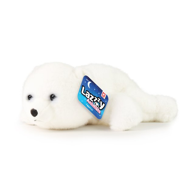 LazyAnimals plush white bear 29 cm