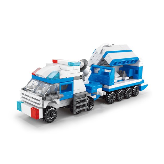 Building set police 12 cars