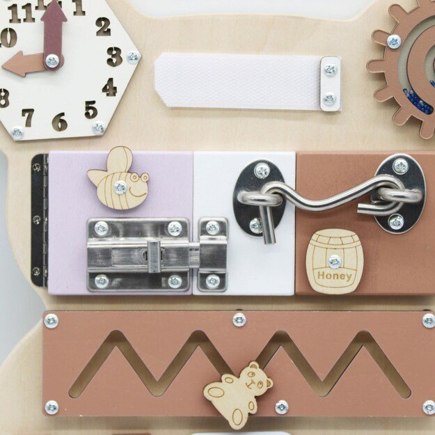 Activity Board Elephant Montessori Baby Mix