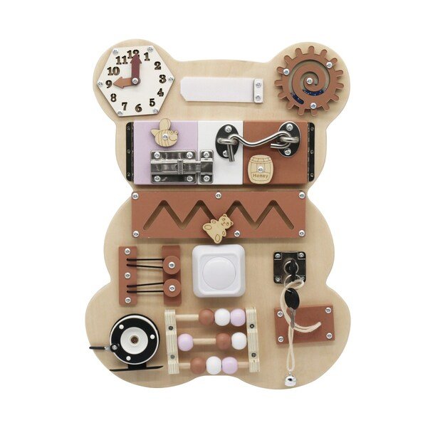 Activity Board Elephant Montessori Baby Mix