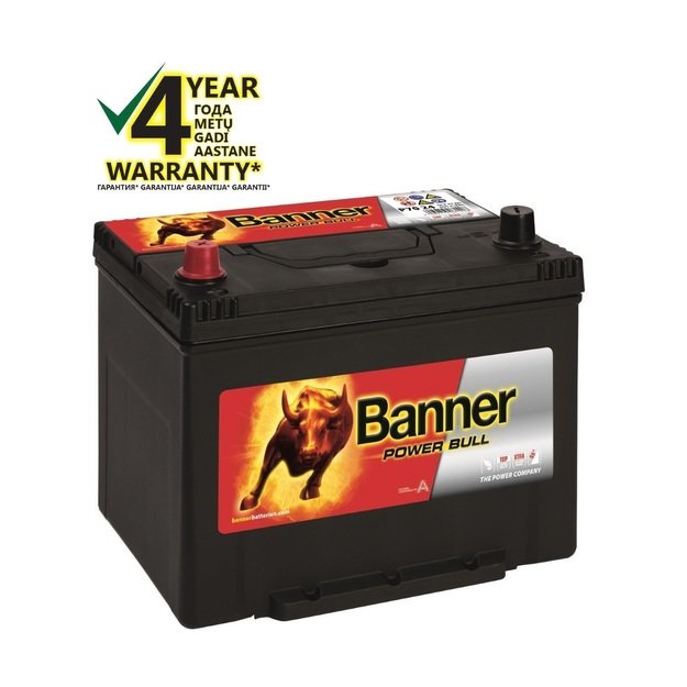 Banner 70Ah 600A +- 12V Power akumuliatorius 260x174x200/222mm  