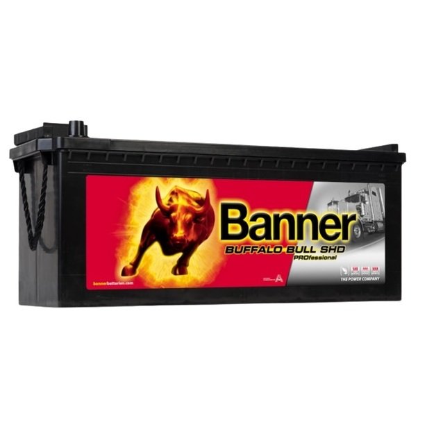 Banner 225Ah 1150A Buffalo Bull PRO akumuliatorius 12V 517x273x212/240mm  