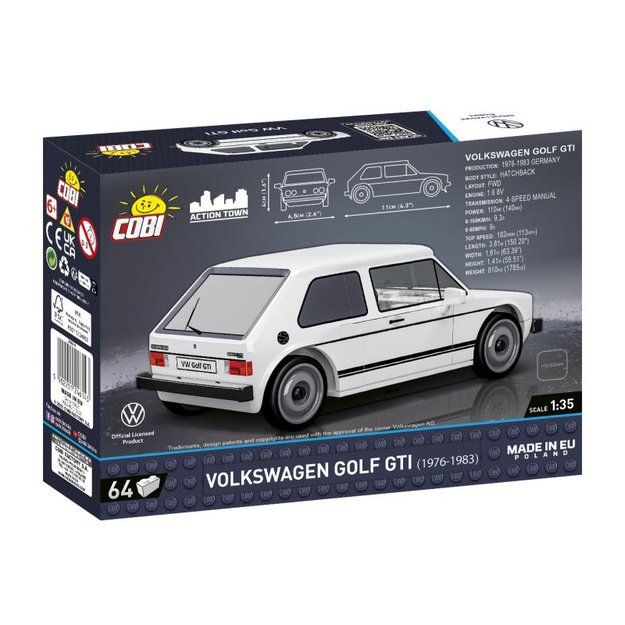Cobi 24614 Volkswagen Golf GTI