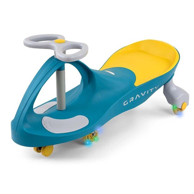 Children s gravity balance bike Gravity Milly Mally green yellow