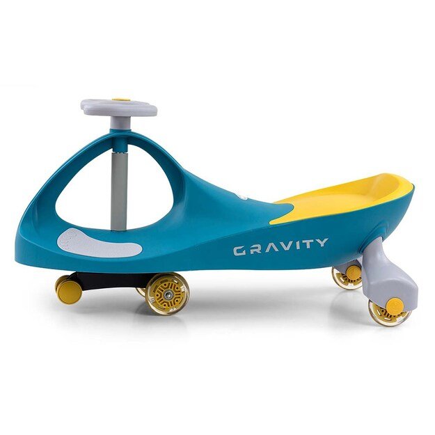 Children s gravity balance bike Gravity Milly Mally green yellow