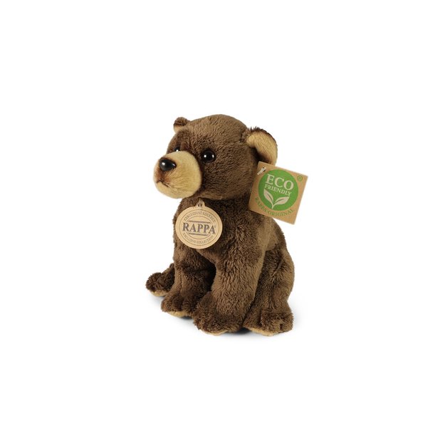 Plush brown bear 15 cm ECO-FRIENDLY