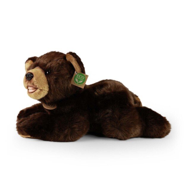 Plush brown bear 38 cm ECO-FRIENDLY