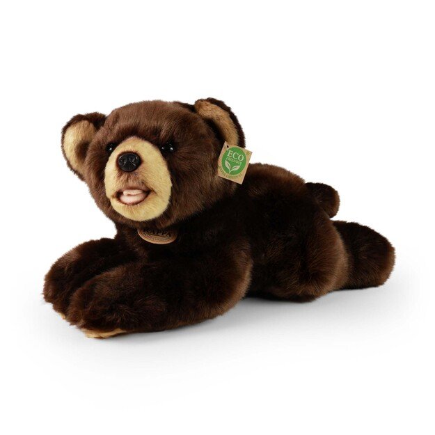Plush brown bear 38 cm ECO-FRIENDLY