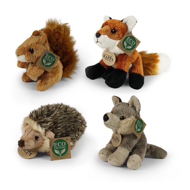 Plush forest animals assort 15 cm ECO-F.