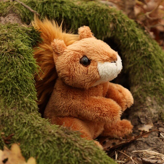 Plush forest animals assort 15 cm ECO-F.