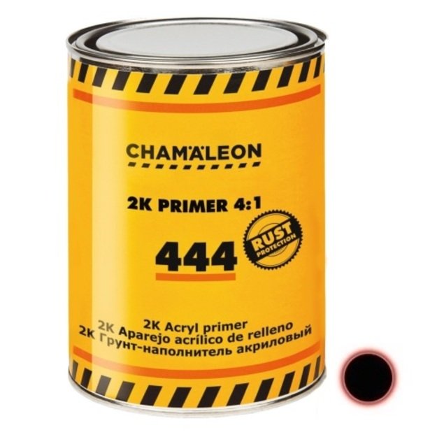 444 Užpildantis gruntas 4+1  juodas 0.8L CHAMAELEON  