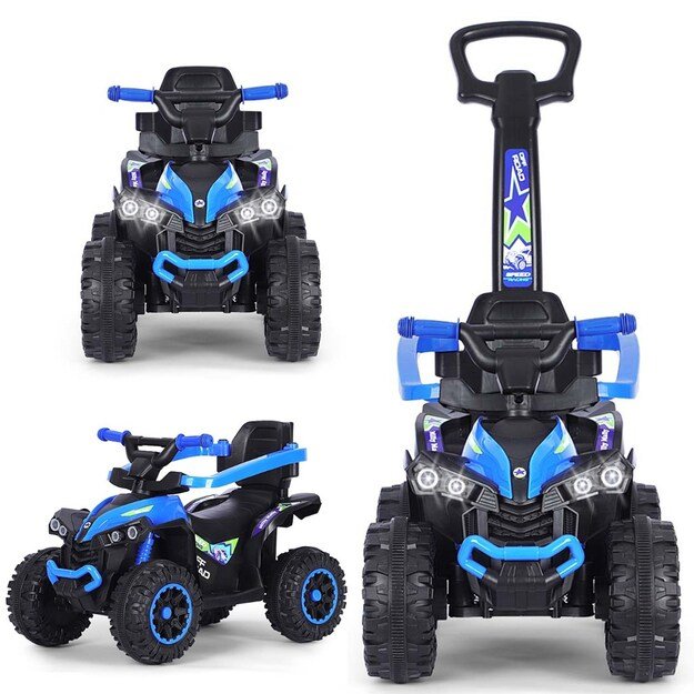 Milly Mally ride-on car Wild 3in1 blue