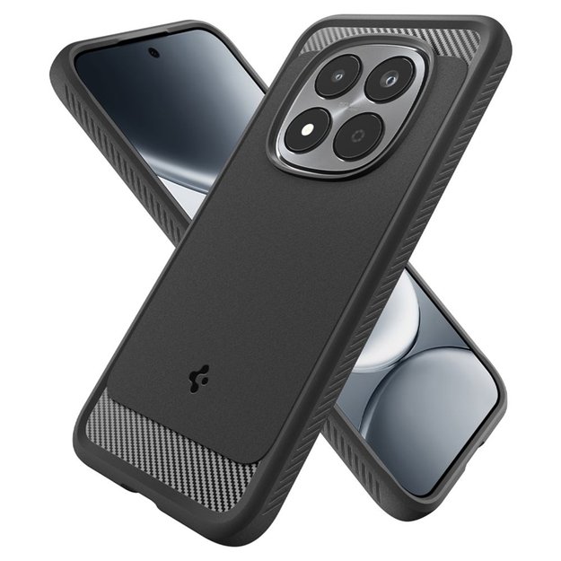 Spigen Rugged Armor - Case for Xiaomi Redmi Note 15 Pro 5G (Matte Black)