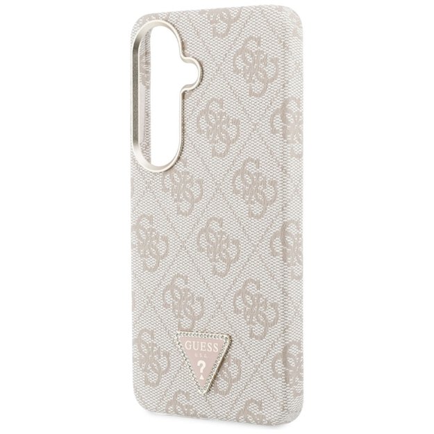 Guess 4G Triangle Logo MagSafe - Samsung Galaxy S26 Case (Pink)